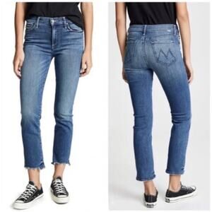 MOTHER Rascal Ankle Chew Jeans Just Like The Ones We Used To Know 26